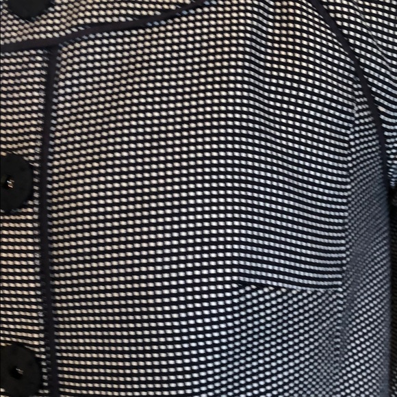 ANN TAYLOR LOFT SZ2P NAVY/WHITE JACKET - Picture 3 of 7